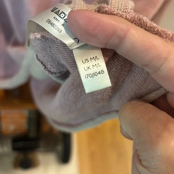 Free People Beach Pink Cowl Neck Sweater with Relaxed Fit - Picture 4 of 8